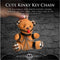 XR Brands AH118 - Gagged Teddy Bear Keychain - Brown