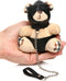 XR Brands AH119 - Hooded Teddy Bear Keychain - Tan