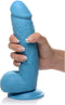 XR Brands POP - Dildo with Balls - 8.25 / 21 cm