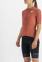 Sportful CHECKMATE Fietsshirt Dames Pompelmo Mauve - Vrouwen - maat M