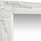 vidaXL - Wandspiegel - barok - stijl - 40x40 - cm - wit