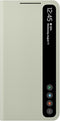 Samsung Galaxy S21 FE 5G - Clear-View Cover - Vingervlek-vrij - Groen