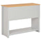 vidaXL - Wandtafel - 97x35x76 - cm - grijs