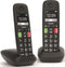 Gigaset E290M - DECT-set DUO - Groot toetsen kleurenscherm - Zwart (2 stuks)