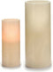 Kaars LED 7,5 x 17,3 x 7,5 cm Crème (6 Stuks)