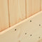 vidaXL - Schuifdeur - met - beslag - 90x210 - cm - massief - grenenhout
