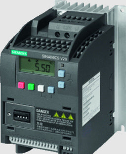 Siemens - SINAMICS V20 Frequentieregelaar =< 1 kV | 6SL32105BB137BV1 - Grijs