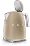 Smeg KLF03CHMEU - Waterkoker - 1,7L 2400W RVS - Mat zwart