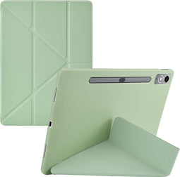 imoshion Tablet Hoes Geschikt voor Lenovo Tab P12 - imoshion Origami Bookcase tablet - Lichtgroen /Lichtgroen