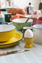 CABANAZ - eierdop, keramiek, EGG CUP, geel