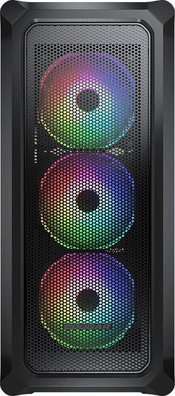 Cougar Archon 2 Mesh RGB - Midi Tower - 3 ARGB Fans Mesh front panel Gehard Glas side panel - Zwart