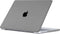 Lunso Geschikt voor MacBook Air 15 inch (2023-2025) cover hoes - case - Sand Gray