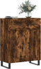 vidaXL - Dressoir - 69,5x34x90 - cm - bewerkt - hout - gerookt - eikenkleurig