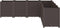 vidaXL - Plantenbak - 160x160x53 - cm - polypropeen - bruin