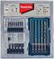 Makita E-07026 - Boor-/dop-/schroefbitset - 18-delig met SDS-PLUS en magnetische snelbithouder (18 stuks)