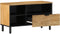 vidaXL - Tv-meubel - 80x33x46 - cm - massief - mangohout - bruin
