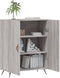 vidaXL - Dressoir - 69,5x34x90 - cm - bewerkt - hout - grijs - sonoma - eikenkleurig
