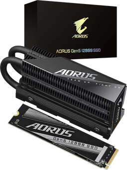 Gigabyte AORUS Gen5 12000 - SSD M.2 1TB - PCIe 5.0 11700MB/s