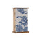 Sleutelkastje Home ESPRIT Blauw Wit Natuurlijk 18 x 7,5 x 28 cm