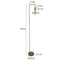 Light & Living Vloerlamp Cody - Antiek Brons - 22x18x145cm