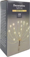 LED Lichtsnoer Fireworks - 6 lichtclusters - 150 LEDs warm wit