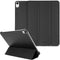 Selencia Tablet Hoes Geschikt voor iPad Air 4 (2020) /iPad Air 11 inch (2024) M2 / iPad Air 5 (2022) - Selencia Kesia Slang Trifold Bookcase - Zwart