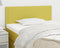 vidaXL - Hoofdbord - 80x5x78/88 - cm - stof - groen