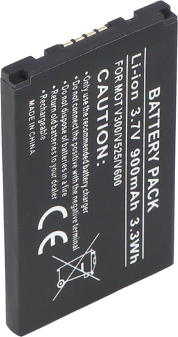 AccuCell-batterij geschikt voor Motorola V300, V400, V500, V525