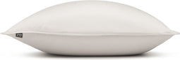 Zohome Kussensloop Satinado - Kussenhoes van 60x70 cm - Set van 2 stuks - 100% Katoen-Satijn - Off-White
