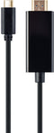 Gembird A-CM-HDMIM-01 - HDMI Kabel - USB type-C naar HDMI - 200cm - Zwart