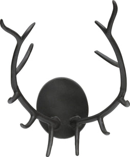 BePureHome Antler Gewei - Metaal - Zwart - 50x34x32