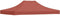 vidaXL - Partytentdak - 410 x 280 cm - UV- en waterbestendig - terracotta