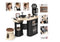 320243 - Kapperszaak - Barbier en kapsalon - Inclusief 19 accessoires - Afmeting 69 x 48 x 91,5 cm (vanaf 3 jaar)
