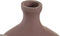 Vaas DKD Home Decor 16 x 6 x 24 cm Beige Roze Aluminium (2 Stuks)