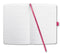 Sigel - notitieboek - Jolie Flair - A6 - hardcover - 174 pagina's - lijn - 80 grams papier - fuchsia roze - SI-JN104