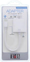 T'nB MIDPVGA - VGA (D-Sub) Mannelijk naar Mini DisplayPort Vrouwelijk - Wit