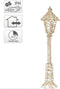 Home & Styling Kerst Lantaarn - Met verlichting - 140cm -Goud