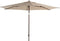 4 Seasons Azzurro stokparasol Ø300 cm beach solefin - Wenge frame