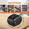 Bluetooth label printer, HD (300DPI) DHL label printer, automatic label recognition, supports Window