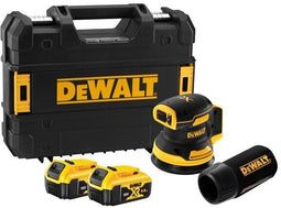 DeWalt DCW210P2-QW - Vlakschuurmachine - 18V - 125 mm - Oranje Zwart