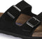 Birkenstock Arizona SFB VL Narrow Slippers - Suède - Smal - Black - Maat 43