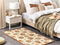 Beliani EZINE - Rug - Beige - Wol