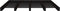 vidaXL - Palletbed - massief - grenenhout - zwart - 140x190 - cm
