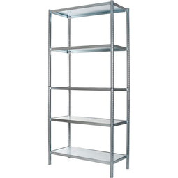 Raaco Opbergrek ALU - 5 planken - Aluminium - 490x480x1580 mm