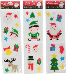 Herbruikbare Gel Raamstickers Kerst
