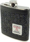 Heupfles Visgraat Grijs - Harris Tweed - Glen Appin of Scotland