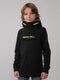 Petrol Industries - Jongens Comfy hoodie - Katoen - Zwart - Maat 176