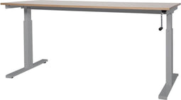 Schaffenburg Verstelbaar Bureau - Slinger 160x90 robson - alu frame