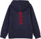 KIDS HOODIE - MARVEL LOGO BLAUW - 10 JAAR