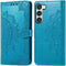 iMoshion Hoesje Geschikt voor Samsung Galaxy S23 Plus Hoesje Met Pasjeshouder - iMoshion Mandala Bookcase - Turquoise